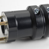 Nav bak 50mm x 115 svart  Aluminium