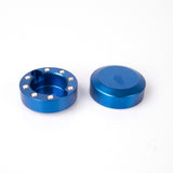 Magnetic Cover Camber/Caster Birel Blue
