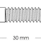Insexskruv 8 x 30 försänkt