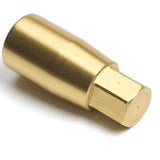 Wheel Nut M8 aluminium hexagon gold