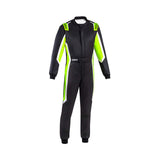 Racing Suit Sparco Sprint R566 Black/Green