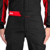 Racing Suit Sparco One SFI Black/Red