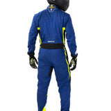 Karting Suit Sparco Kerb Blue/Yellow