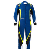 Karting Suit Sparco Kerb Blue/Yellow