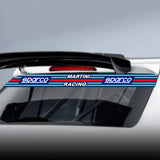 Bakrutedekal Sparco Martini Racing