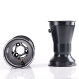 Rear rim 210 mm aluminum black, AMV 2-Pack