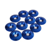 Aluminium Washer Countersunk 8x34mm Blue 10-Pack