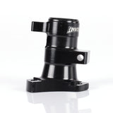 Steering wheel hub tilted