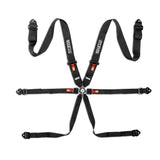 Bälte Competition H-3 Stål 6P 3" Svart