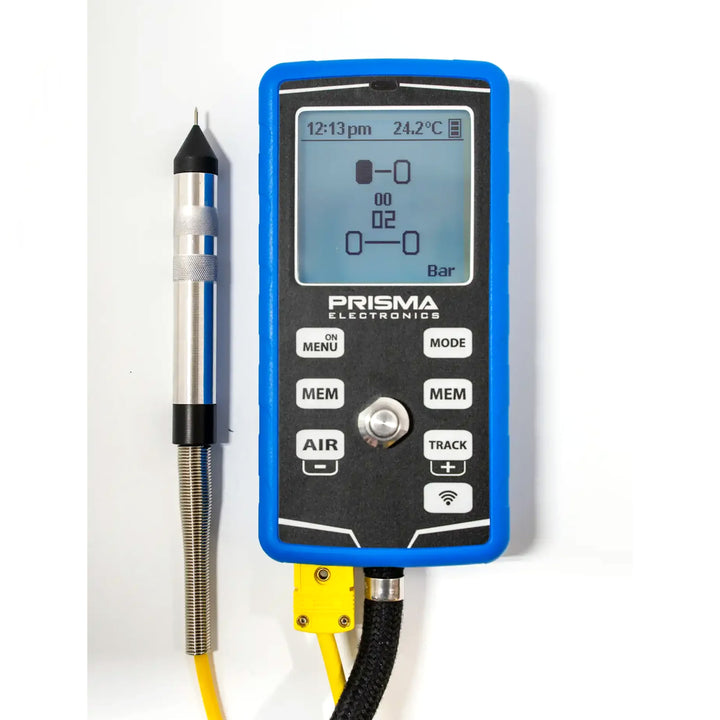 Lufttrycksmätare med Däcknål-Pyrometer Prisma HPM 5