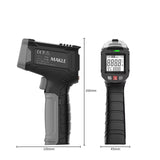 Temperature gauge with IR