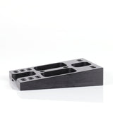 Engine mounting plate adjustable mount aluminium Black