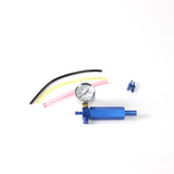 Carburettor testing unit blue