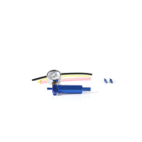 Carburettor testing unit blue