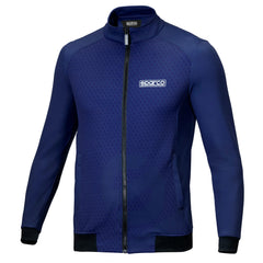 Sweatshirt Full Zip Sparco Subly Blue