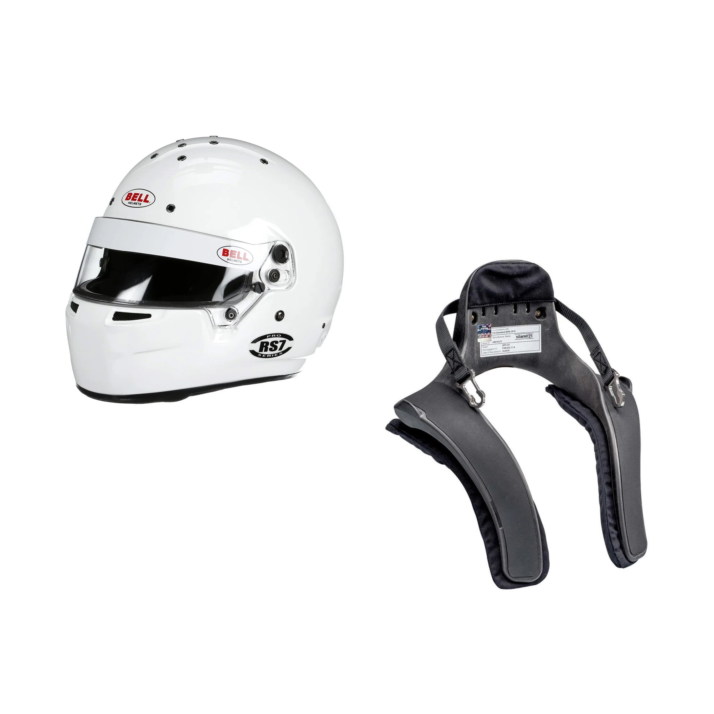 Equipment package Bell RS7 Pro + HANS