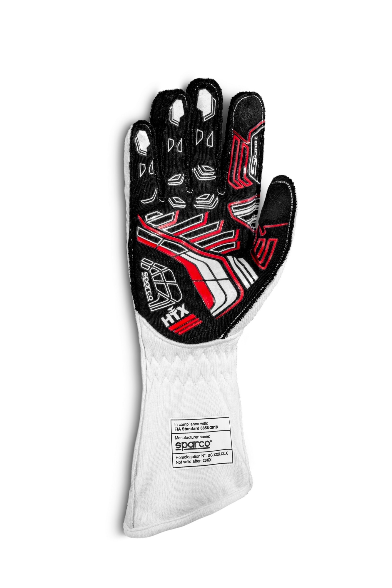 Gloves Sparco Arrow White