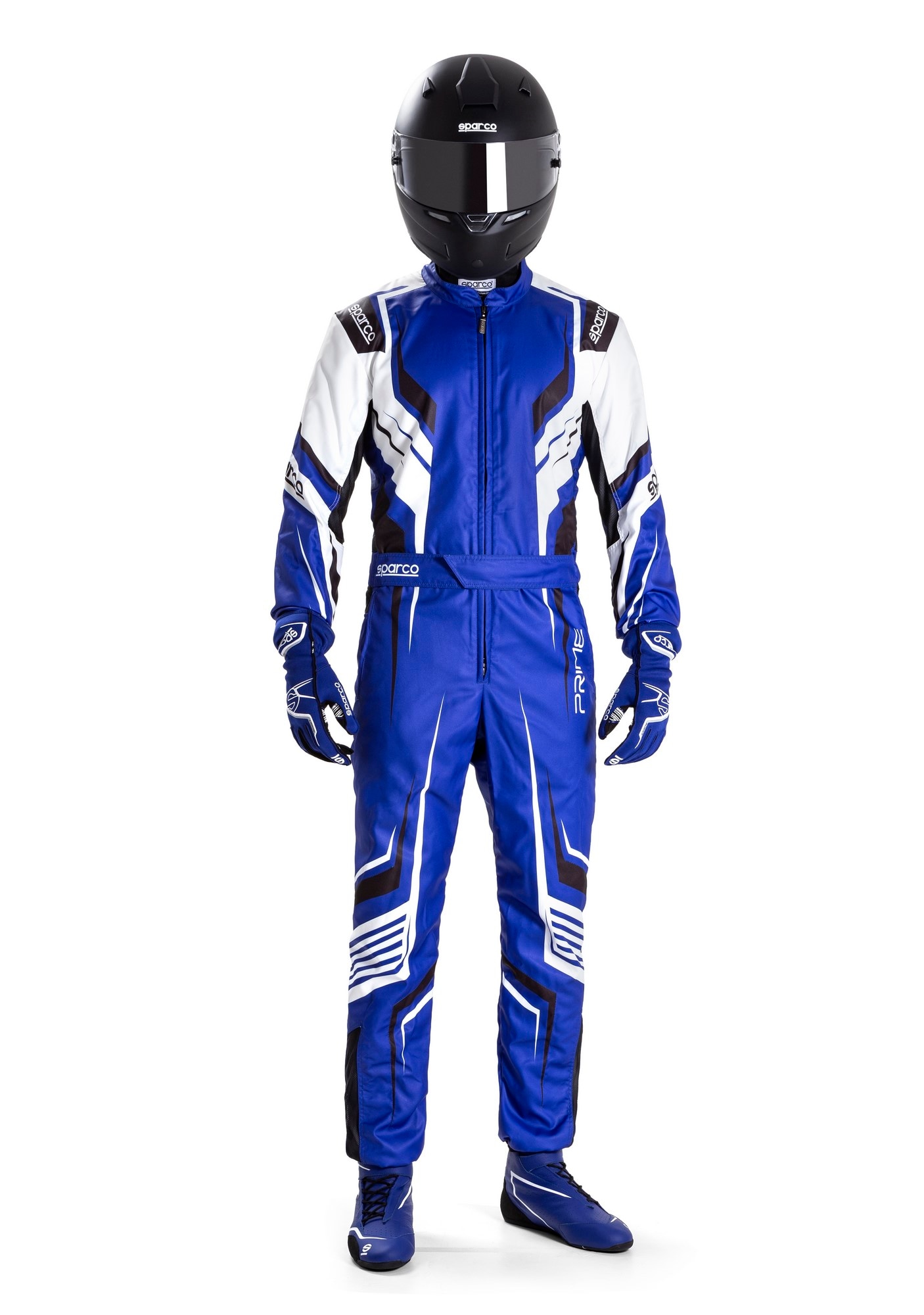 Racing Suit Sparco Prime K Blue/White