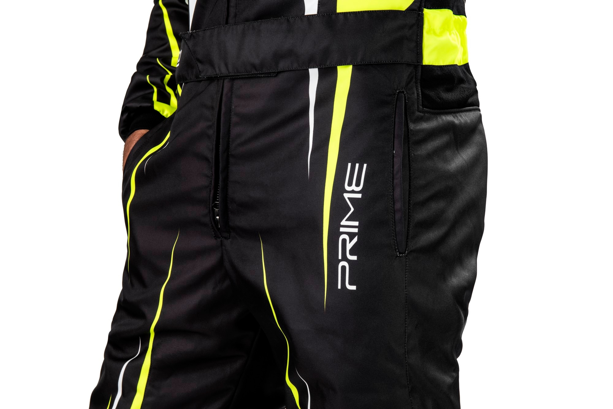 Racing Suit Sparco Prime K Black/Yellow