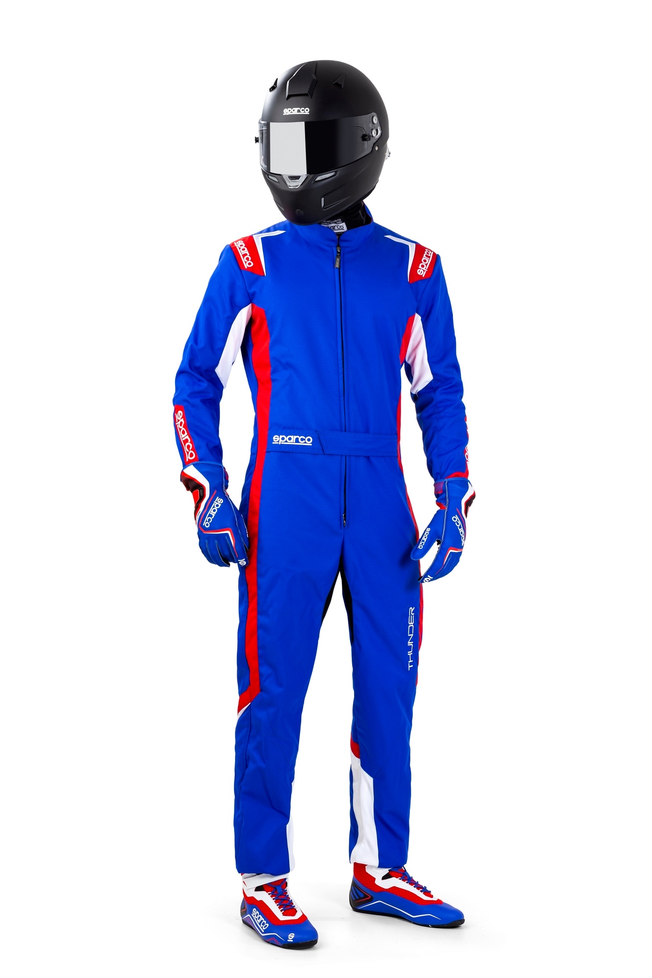 Karting Suit Sparco Thunder Blue/Red