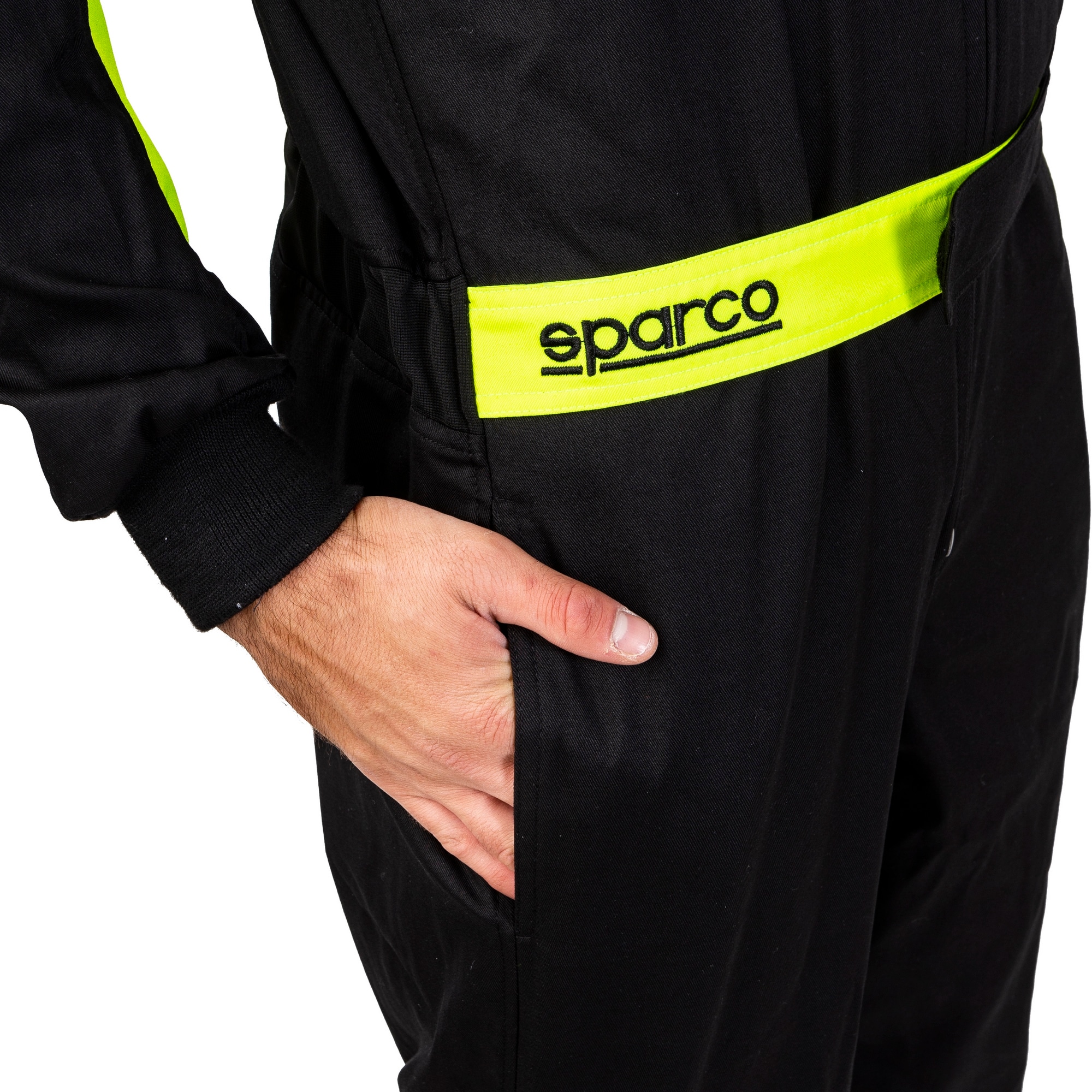 Karting Suit Sparco Rookie Black/Yellow