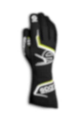 Gloves Arrow K Black/Yellow, Sparco