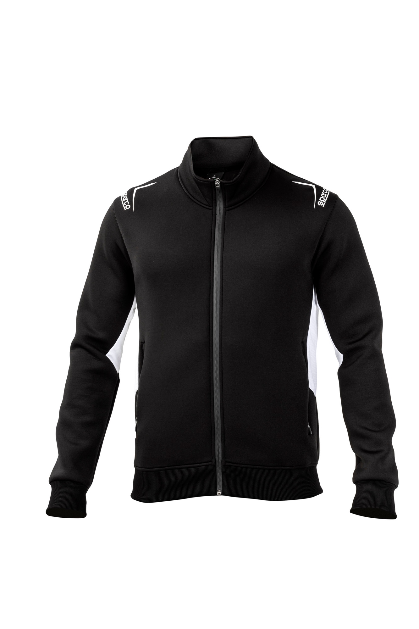 Jacket Sweatshirt Sparco Full Zip Black