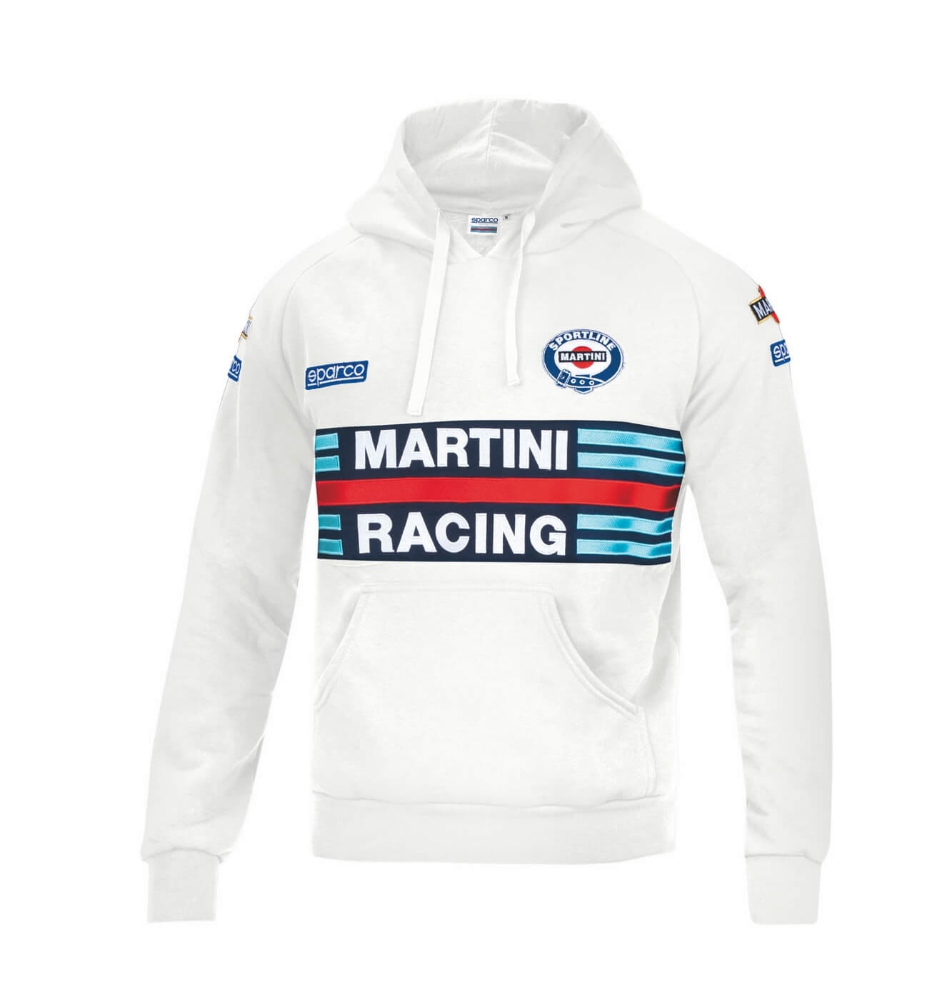 Hoodie Martini Racing White