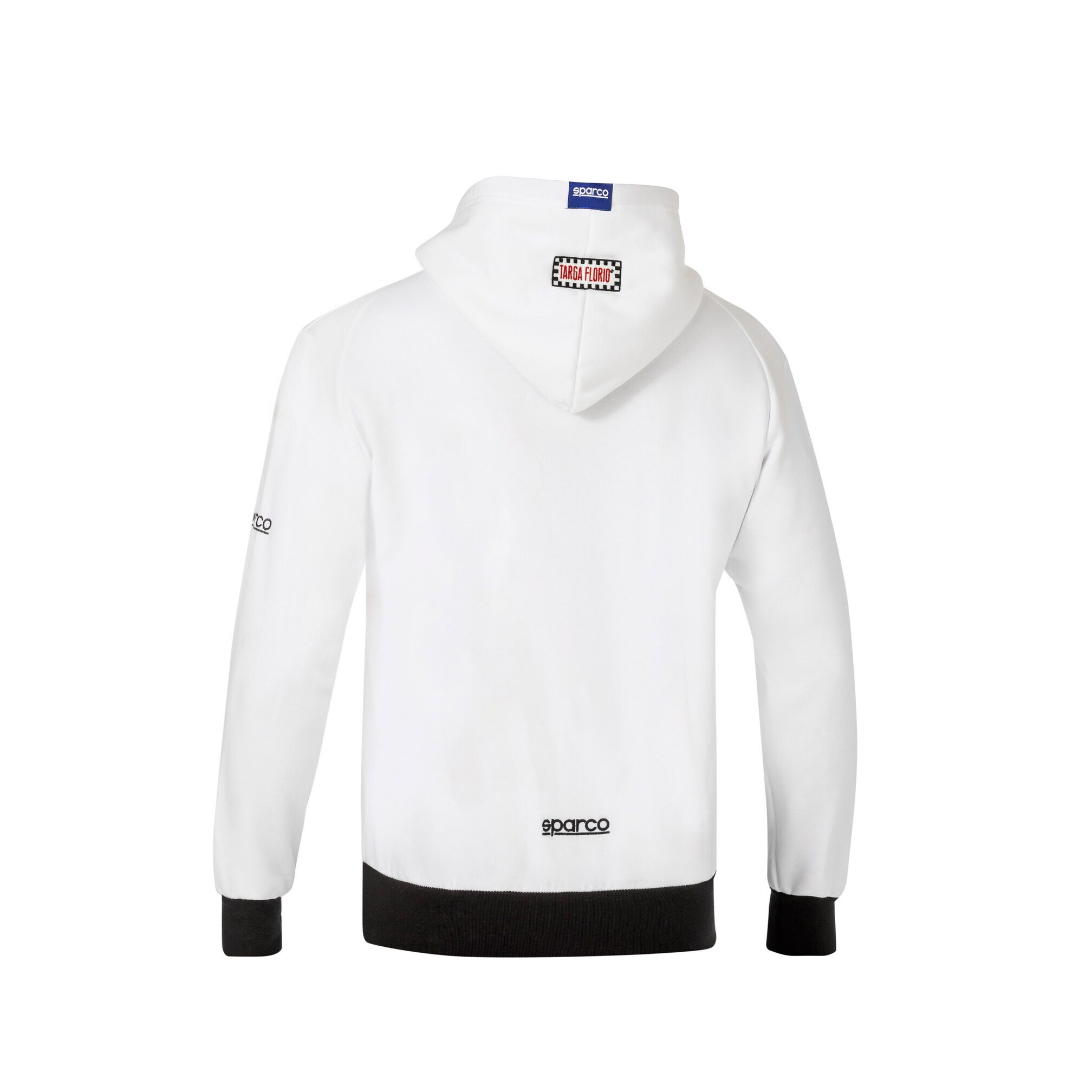 Hoodie Sparco Targa Florio White