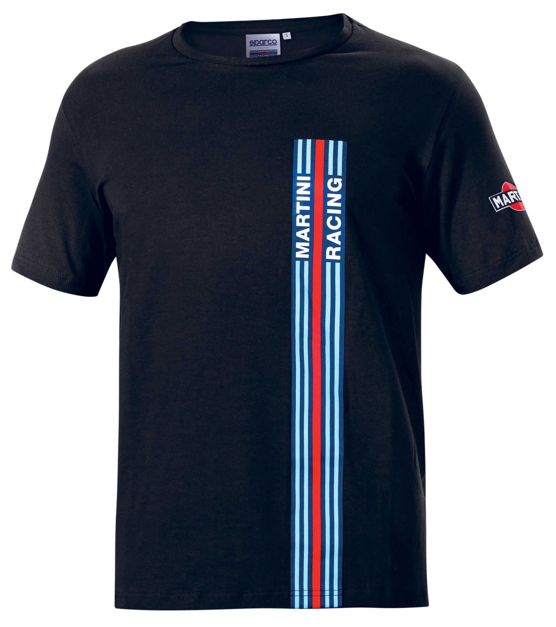 T-Shirt Martini Big Stripes Black