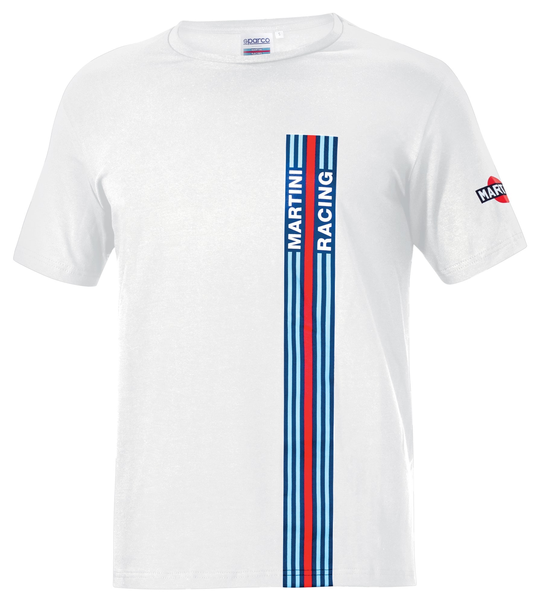 T-Shirt Martini Big Stripes White
