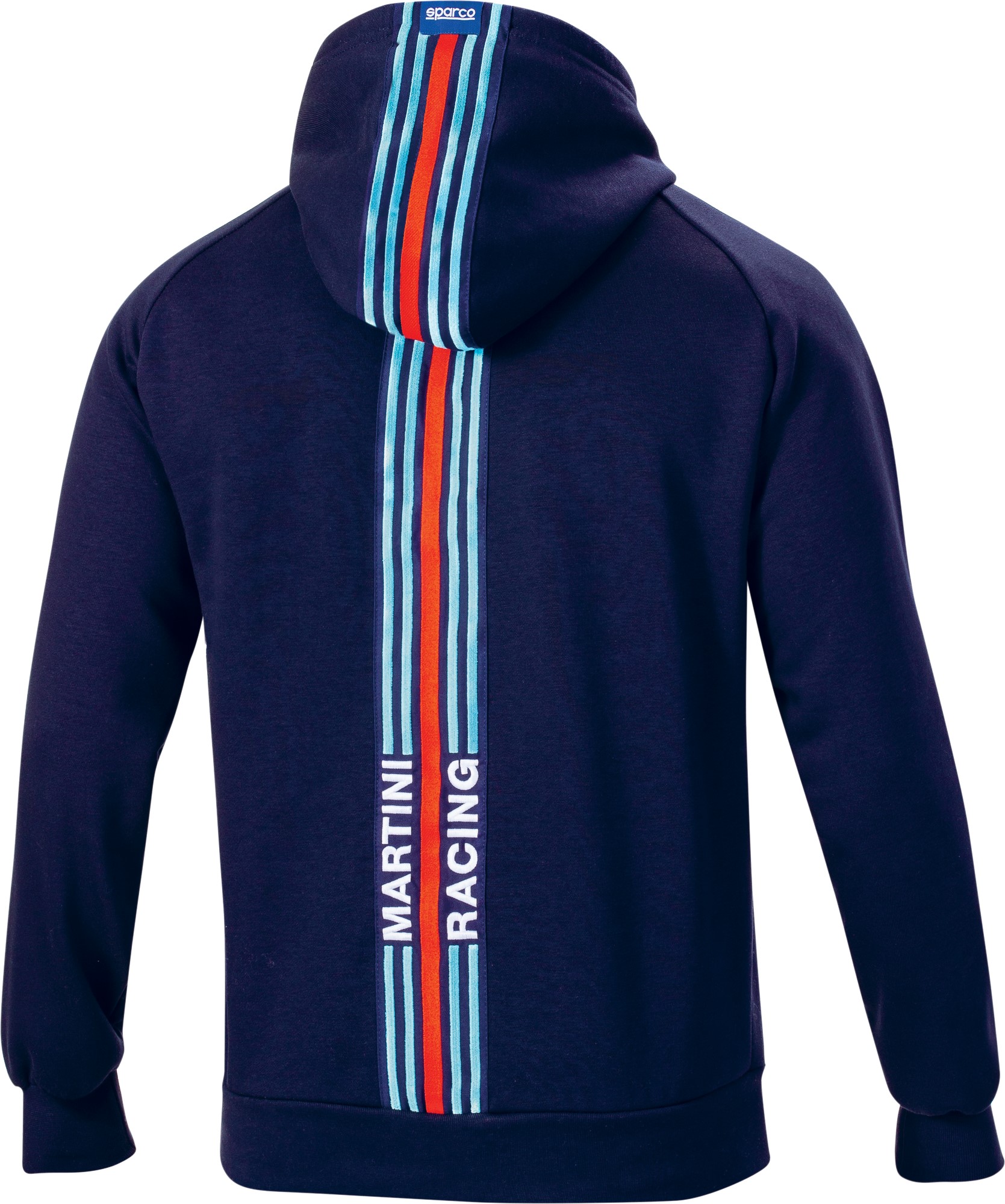 Hoodie Martini Big Stripes Blue