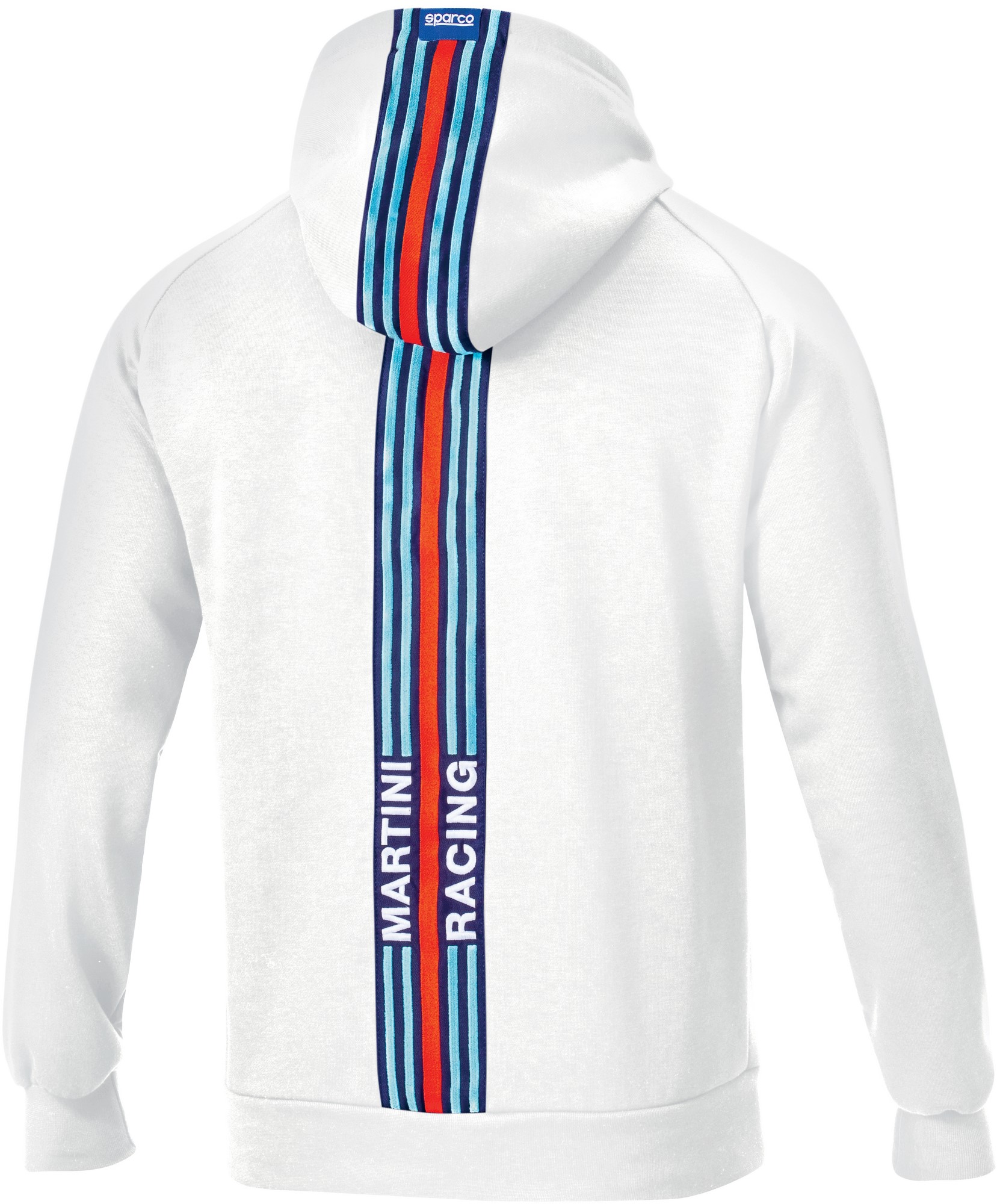 Hoodie Martini Big Stripes White