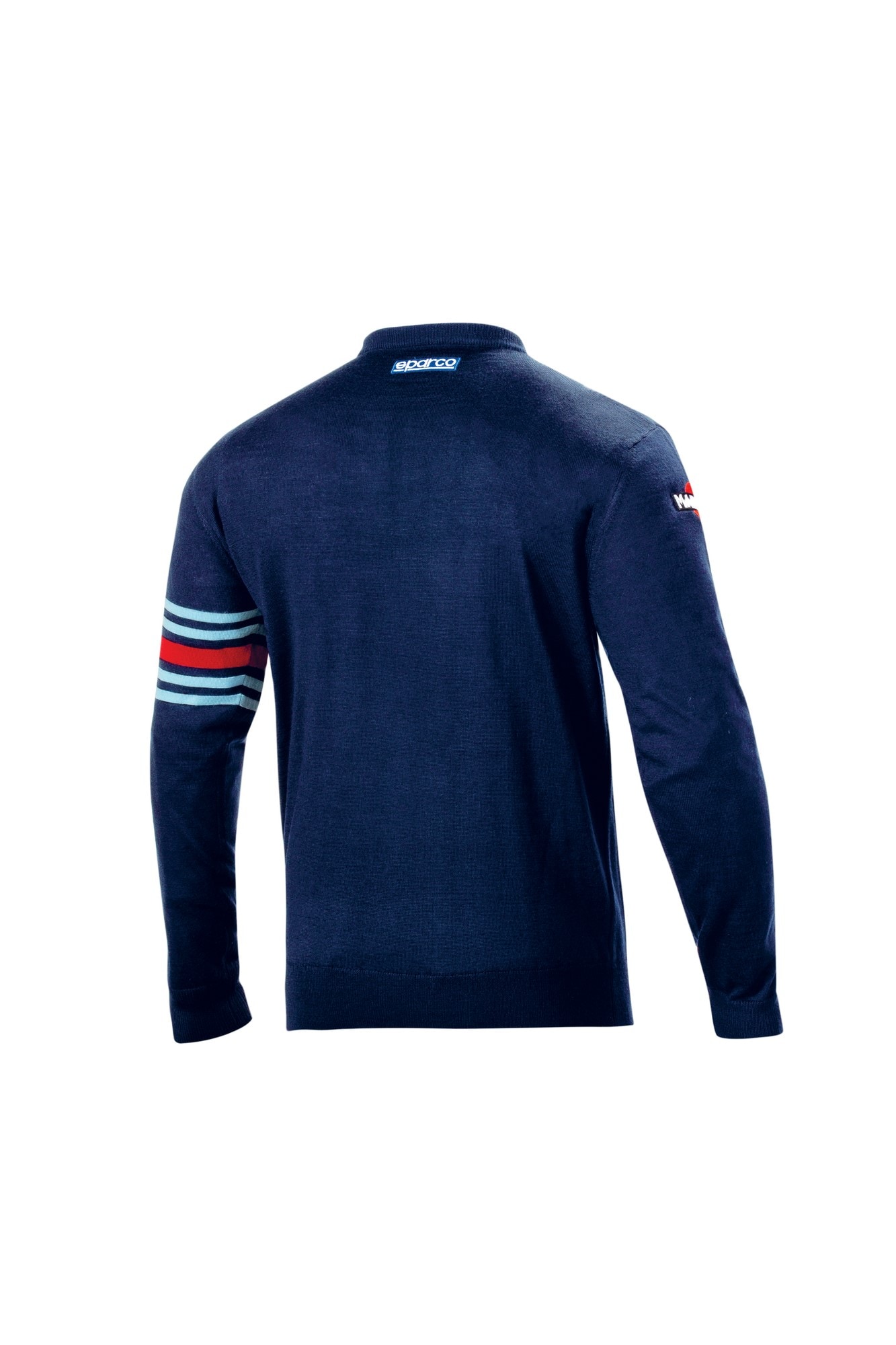 Cotton Crewneck Sweater Martini Racing