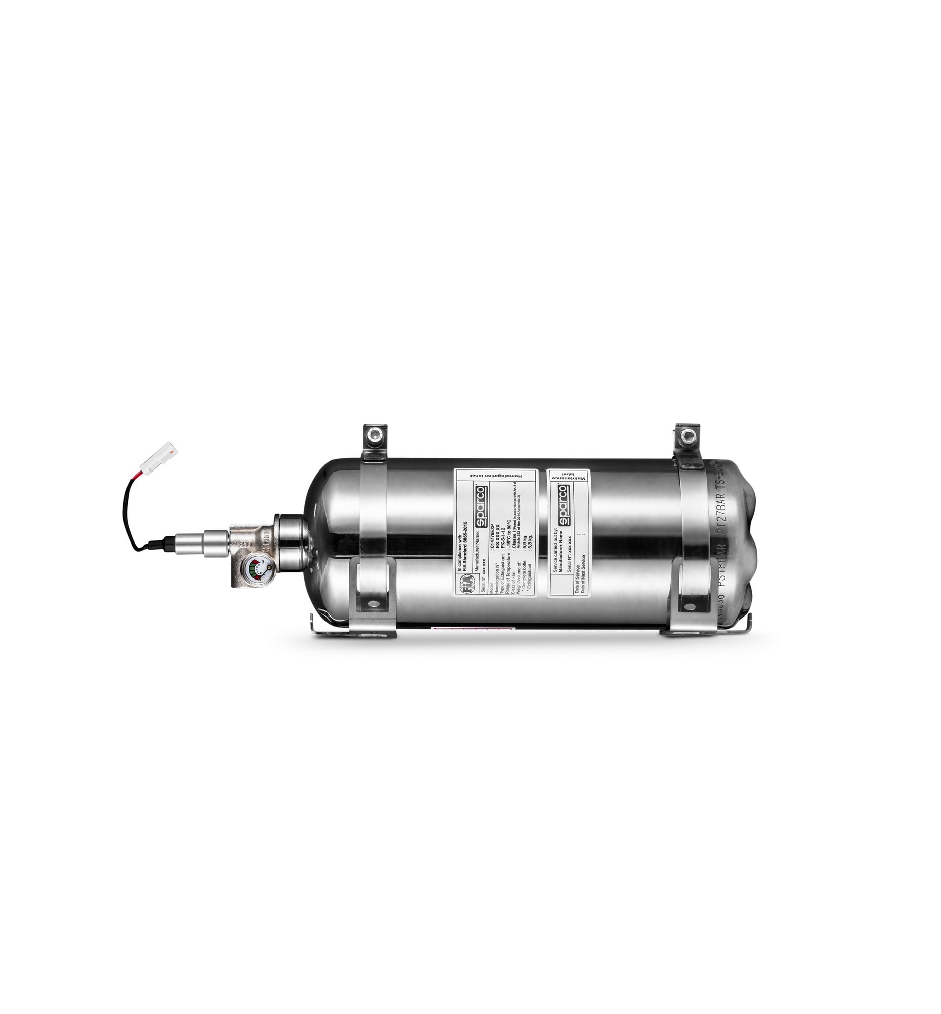 Fire Extinguisher System Electric 014779EXP FIA 8865 2,5 l