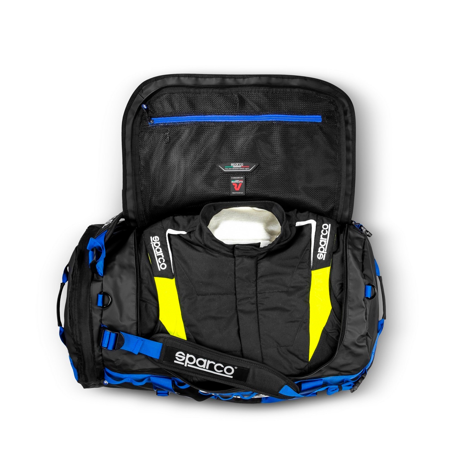 Gear Bag Sparco Dakar Duffle Large Black/Blue