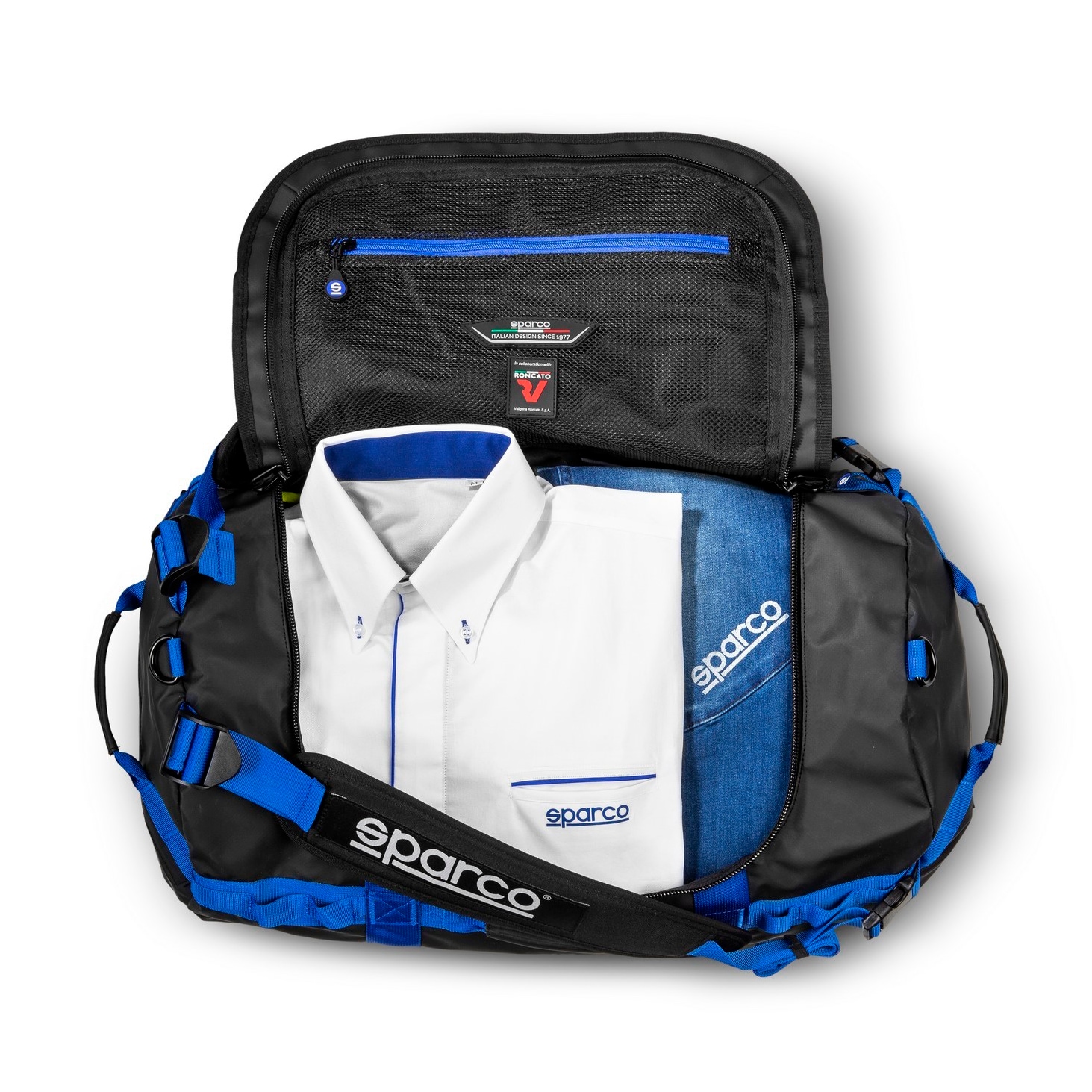 Gear Bag Sparco Dakar Duffle Black/Blue