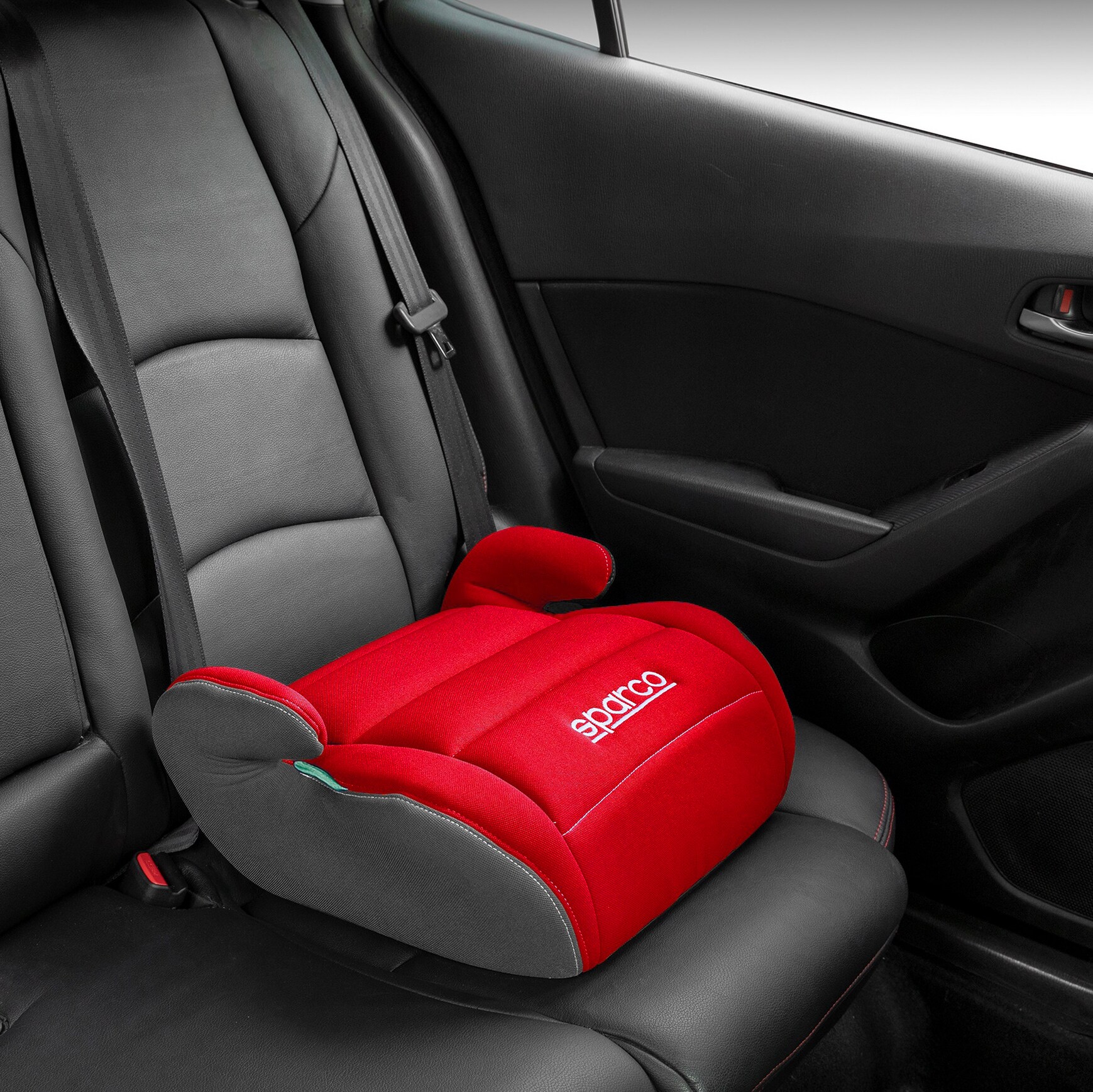 Safety Belt Cushion Sparco F100KI Red