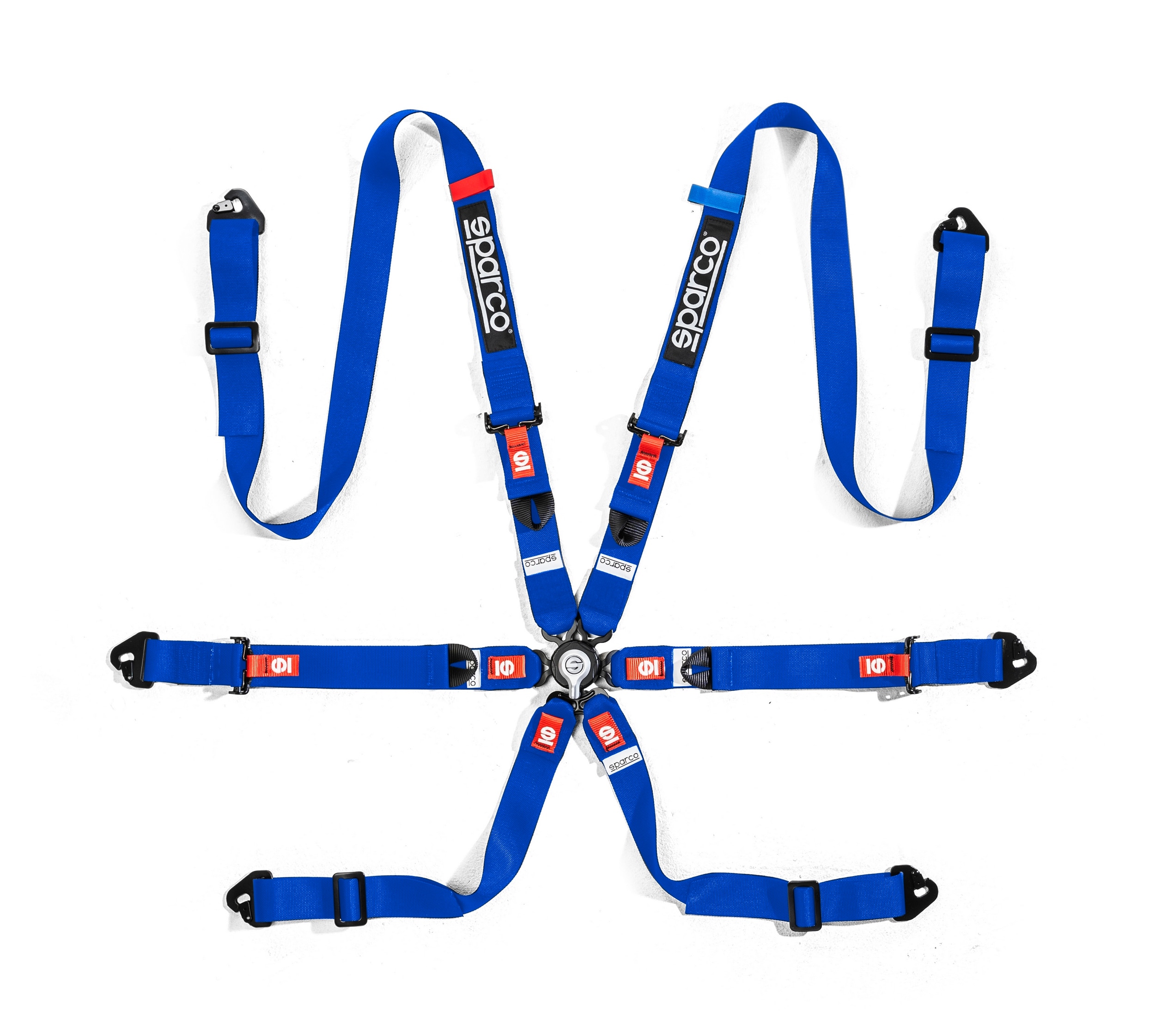 Harness Competition H-2 PU 6P 2" Blue