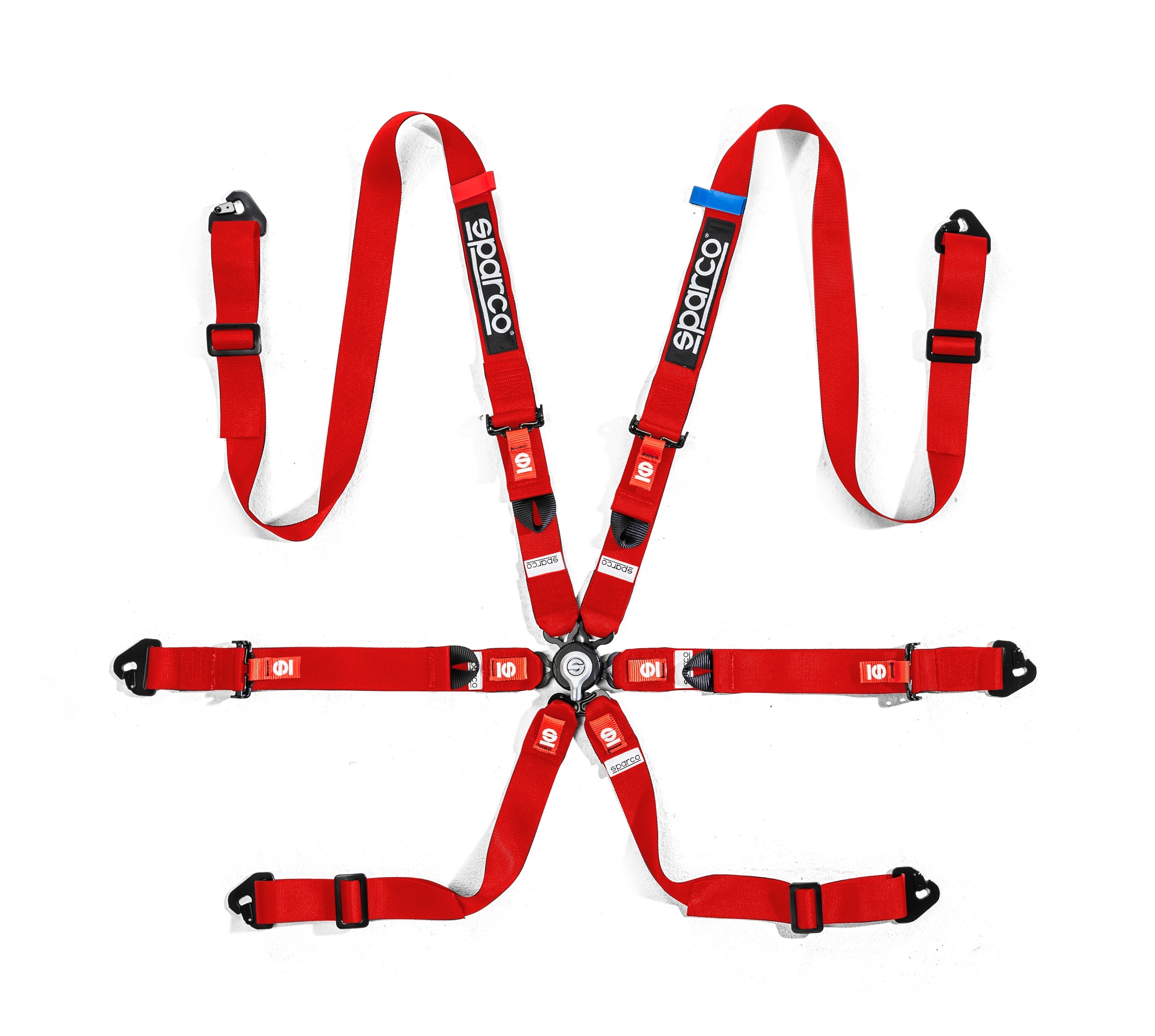 Harness Competition H-2 PU 6P 2" Red