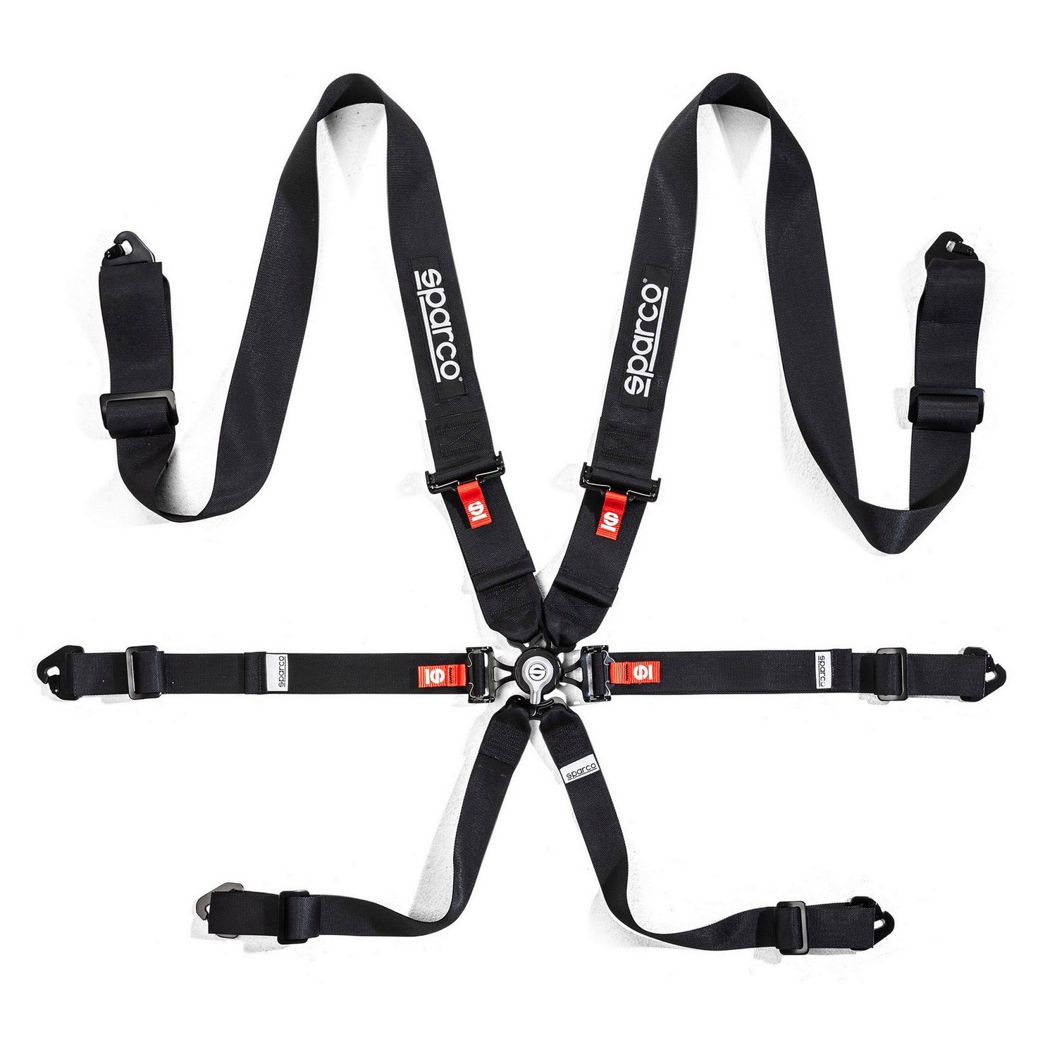 Harness Sparco Competition H-3 Steel 3" Black