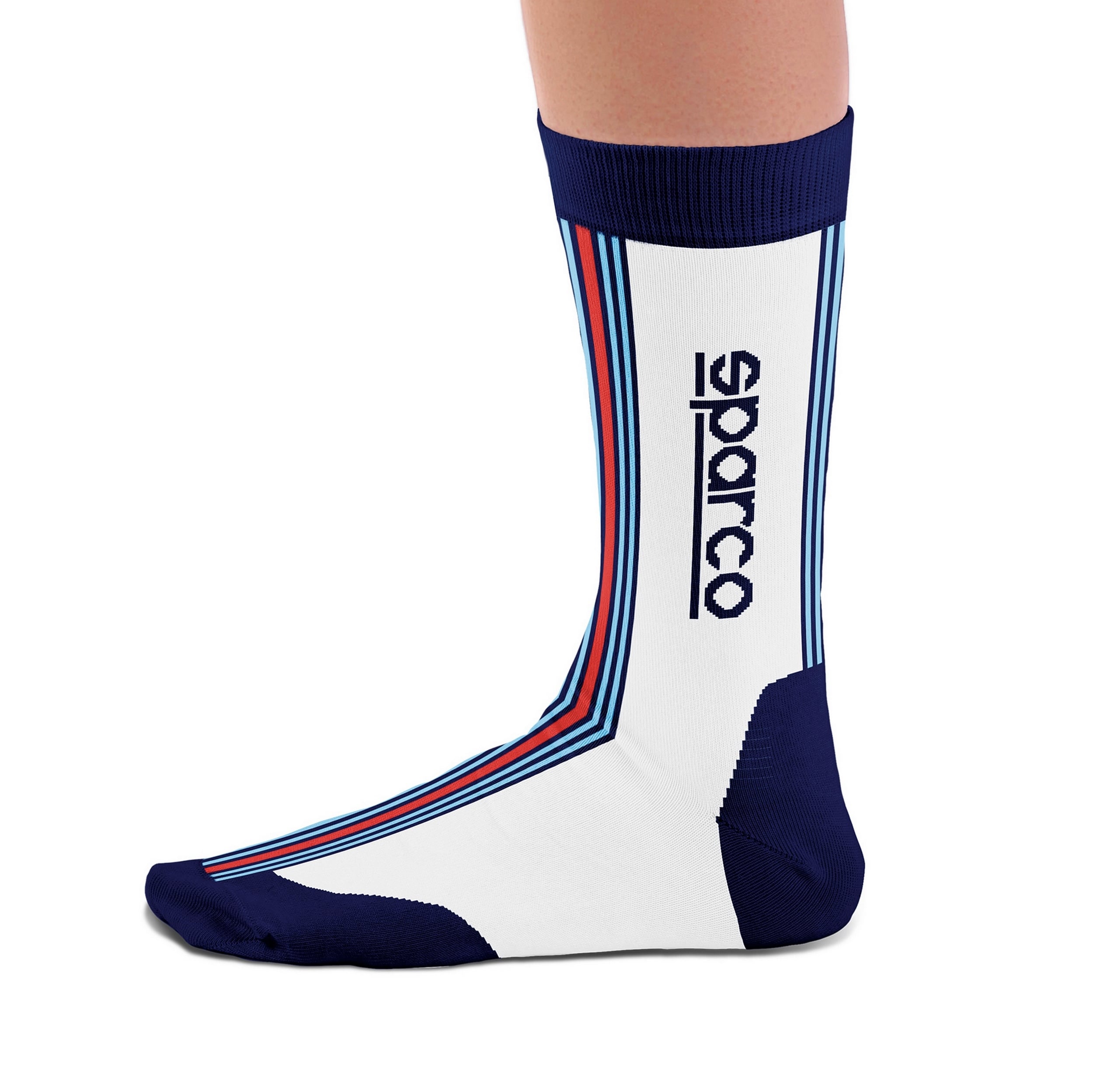 Socks Sparco Martini Racing White/Blue