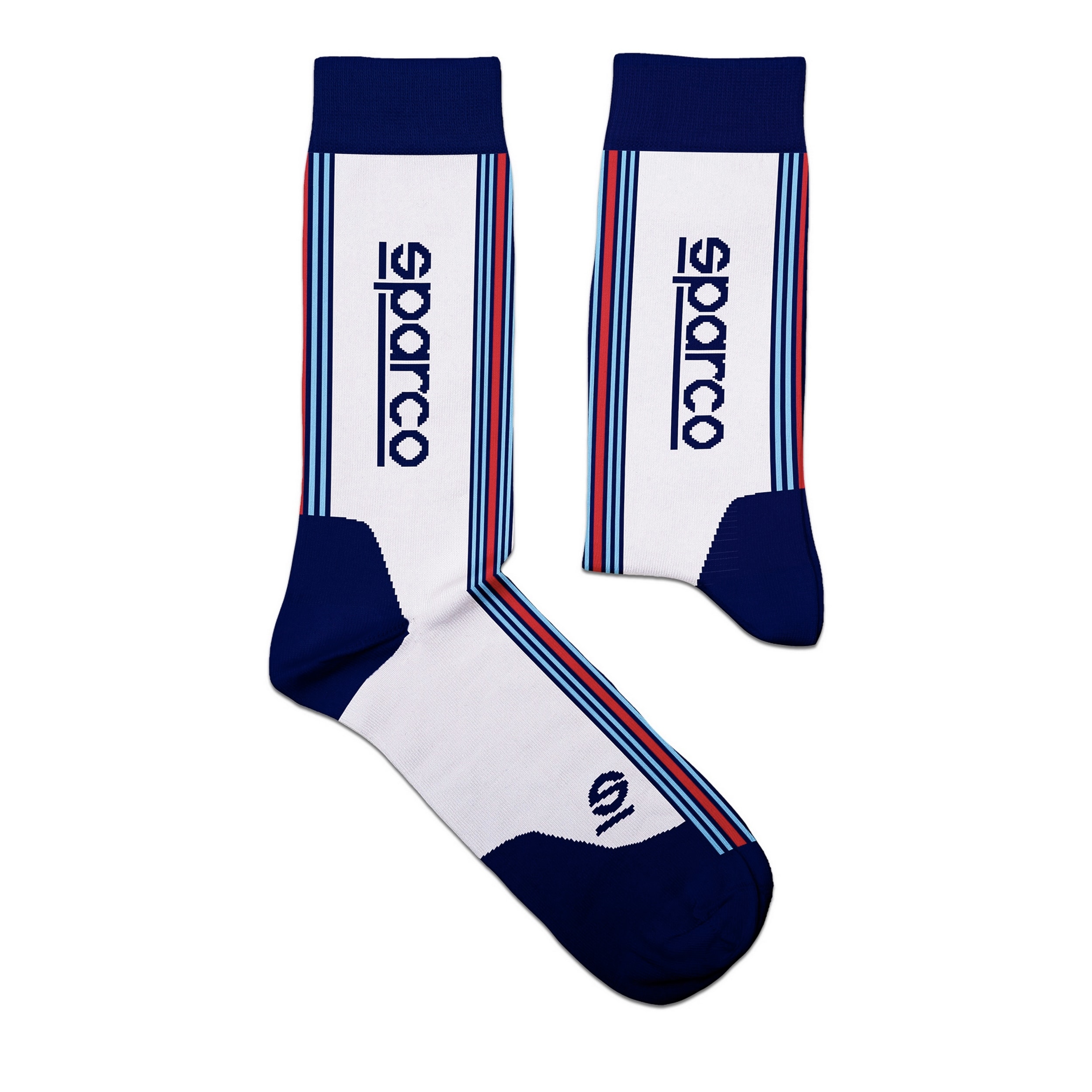 Socks Sparco Martini Racing White/Blue