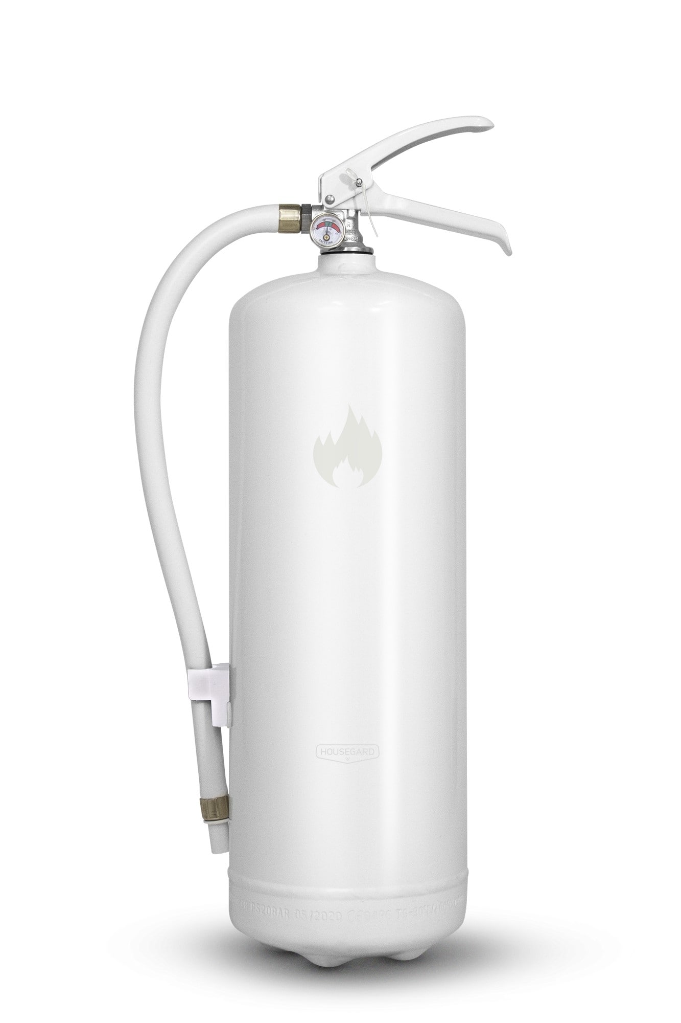 Design by Housegard  Fire Extinguisher, 6kg Powder, White