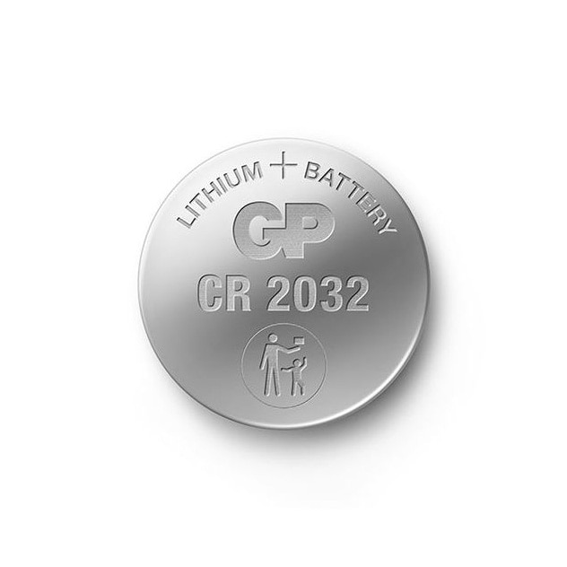 GP button cell, Lithium, CR2032, 1-pack