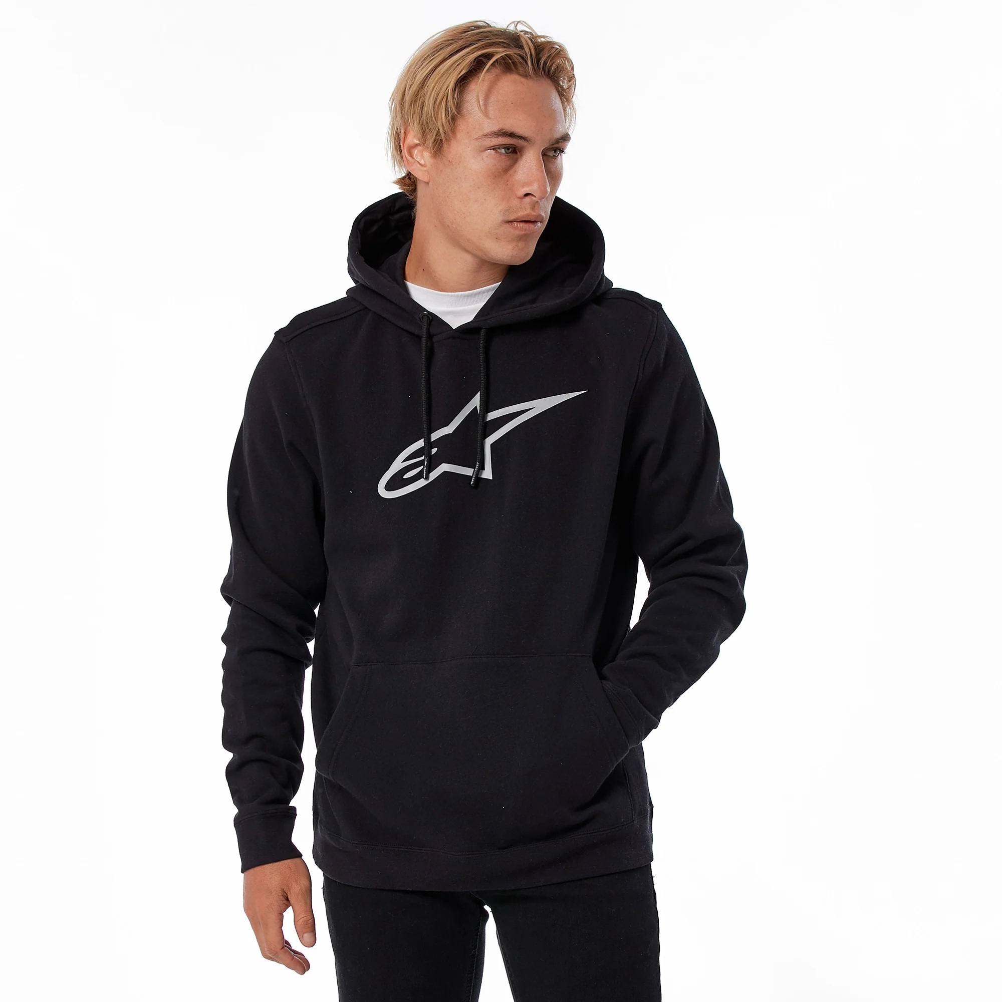 Hoodie Alpinestars Ageless V2 Black/Grey