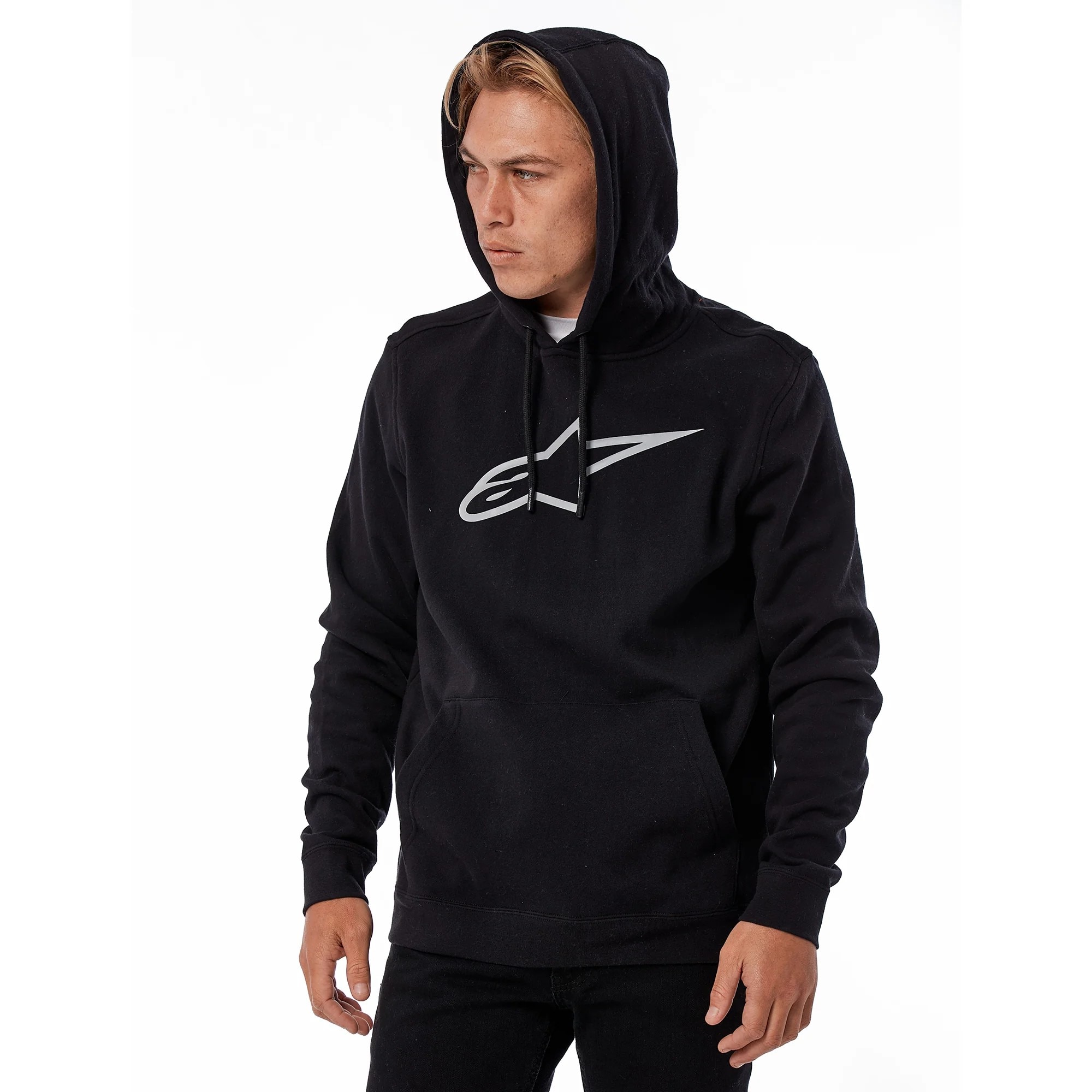 Hoodie Alpinestars Ageless V2 Black/Grey