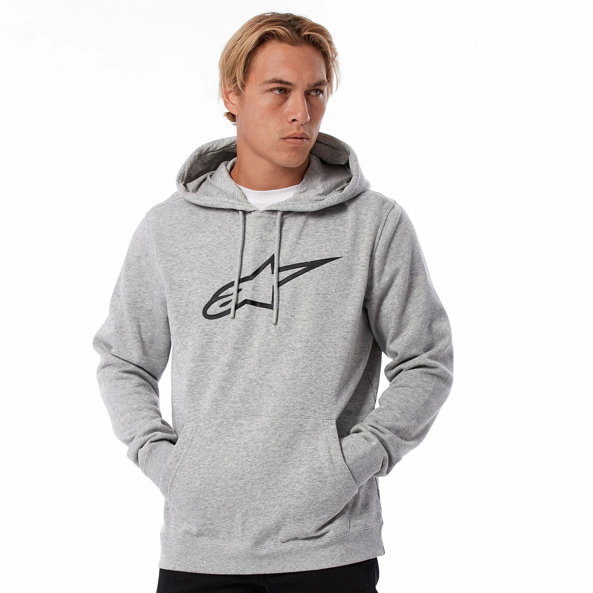 Hoodie Alpinestars Ageless V2 Grey melange