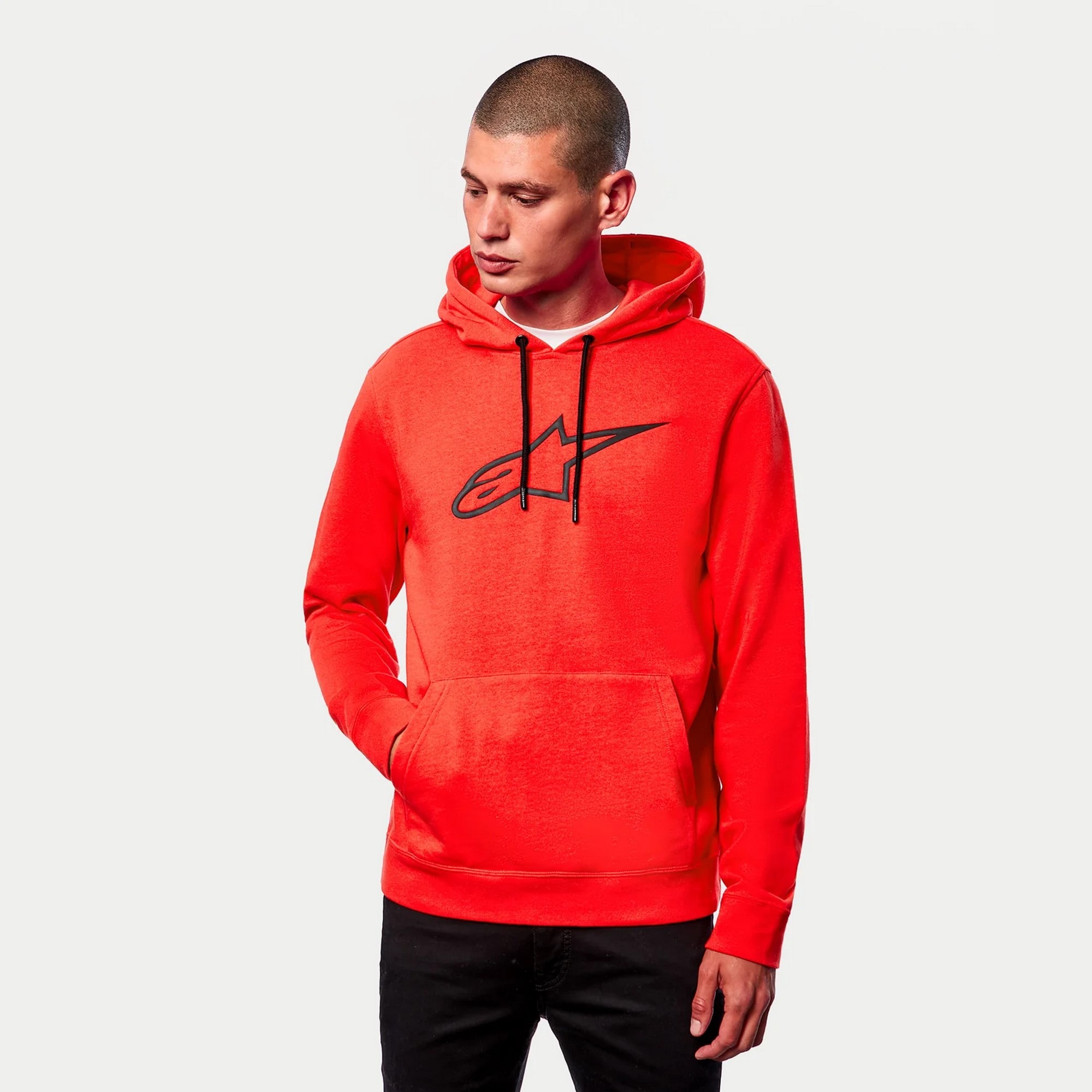 Hoodie Alpinestars Ageless V2 Red/Black