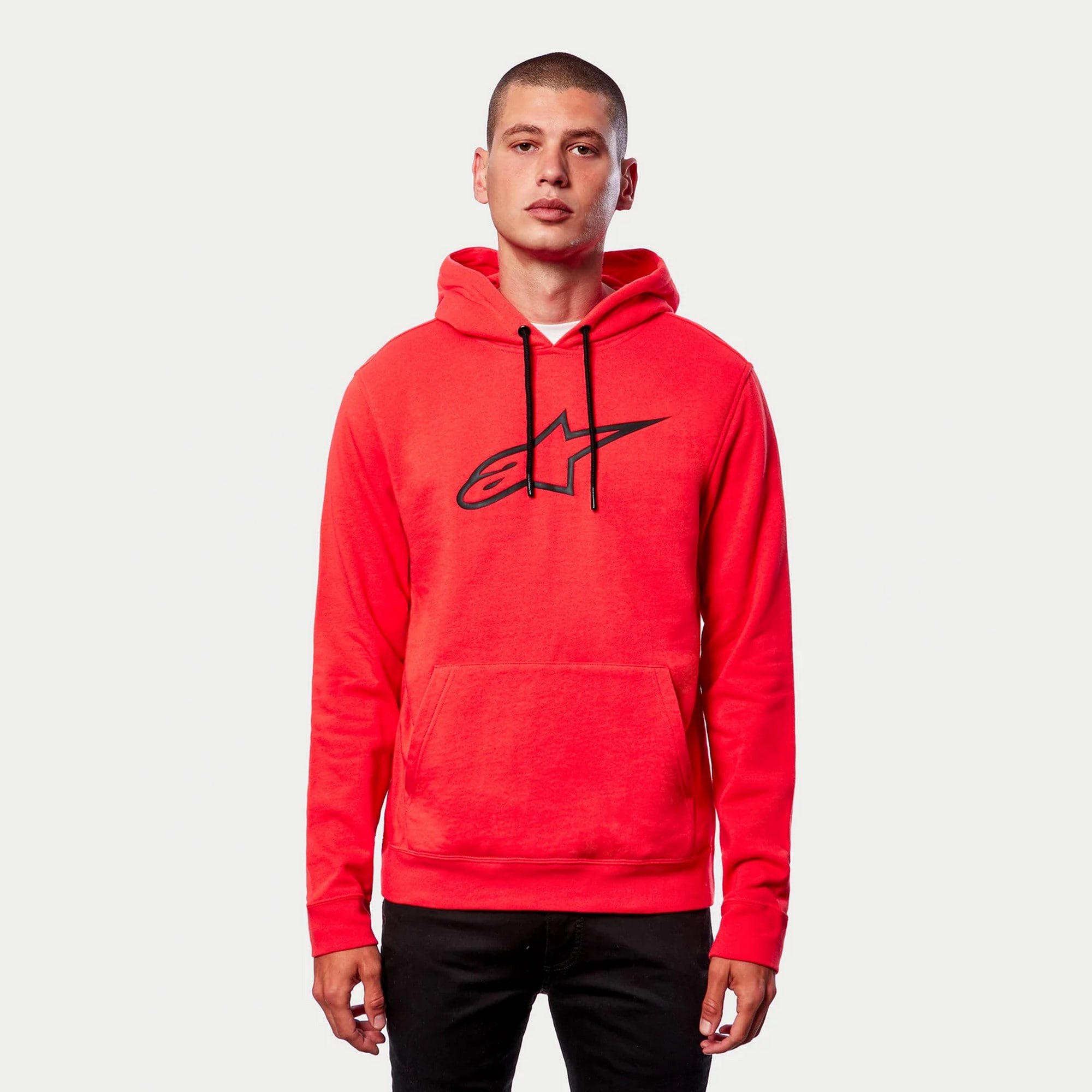 Hoodie Alpinestars Ageless V2 Red/Black